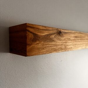 Liniowa lampa ścienna dębowa - obrazek 10